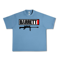 Pebble Blue barrett firearm company Urban Heavy Tee - linhVisuals