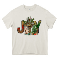 Cream joy christmas with cross bbs Heavy Core Tee - BundleAndBundleShop