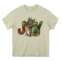 Mossy joy christmas with cross bbs Heavy Core Tee - BundleAndBundleShop