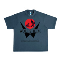 Midnight Navy wolfsheim german music Urban Heavy Tee - linhVisuals
