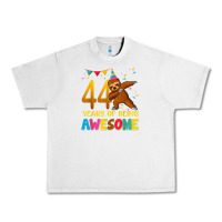 44 Years Old Birthday Sloth Dabbing 44th Birthday Sloth Urban Heavy Tee | Teevron