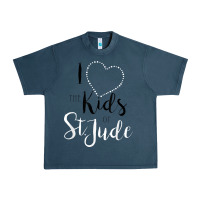 Midnight Navy i love and heart the kids of st jude shirt for runners Urban Heavy Tee - linhVisuals