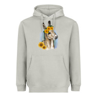 Moon Dust Sunflower Baby Donkey Heavyweight Hoodie - RanaPortraitStore