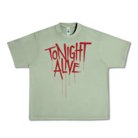 Oil Green tonight alive Urban Heavy Tee - linhVisuals