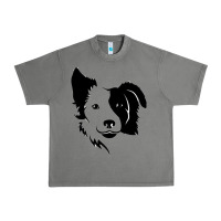 Tornado dog, collie, dogs, collies, border collies, puppy, sheepdog Urban Heavy Tee - linhVisuals