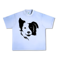 Grape Ice dog, collie, dogs, collies, border collies, puppy, sheepdog Urban Heavy Tee - linhVisuals
