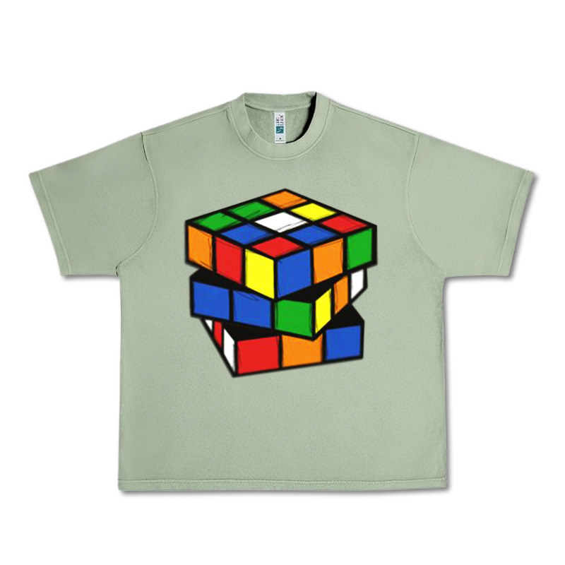 Rubik Cube Urban Heavy Tee by linhVisuals | Teevron