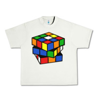 Pistachio rubik cube Urban Heavy Tee - linhVisuals