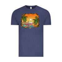 Vintage Denim beach vibes Vintage Tee - CowhideDigitalArt