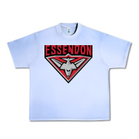Grape Ice essendon fc Urban Heavy Tee - linhVisuals