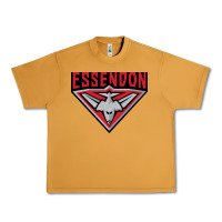 Peanut Butter essendon fc Urban Heavy Tee - linhVisuals