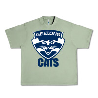 Oil Green geelong cats Urban Heavy Tee - linhVisuals