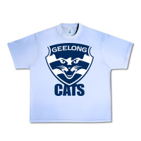 Grape Ice geelong cats Urban Heavy Tee - linhVisuals