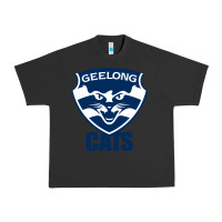 Pigment Black geelong cats Urban Heavy Tee - linhVisuals