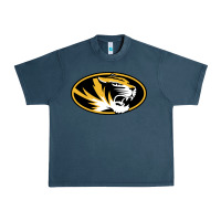 Midnight Navy missouri tigers Urban Heavy Tee - linhVisuals