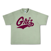 Oil Green montana griz Urban Heavy Tee - linhVisuals