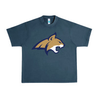 Midnight Navy montana state bobcats Urban Heavy Tee - linhVisuals
