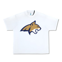 White montana state bobcats Urban Heavy Tee - linhVisuals