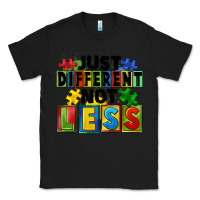 Black Just different not less Classic Tee - FaDigitalArtStudio