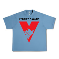 Pebble Blue sydney swans Urban Heavy Tee - linhVisuals