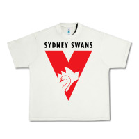 Pistachio sydney swans Urban Heavy Tee - linhVisuals