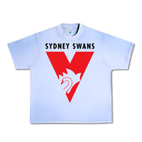 Grape Ice sydney swans Urban Heavy Tee - linhVisuals