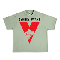 Oil Green sydney swans Urban Heavy Tee - linhVisuals