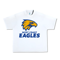 White west coast eagles Urban Heavy Tee - linhVisuals