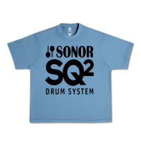 Pebble Blue Sonor Drum Urban Heavy Tee - linhVisuals
