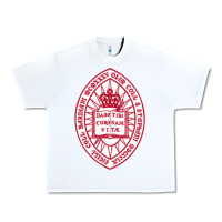 White bard college Urban Heavy Tee - linhVisuals