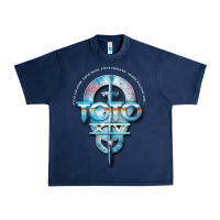 Navy toto black dwi Urban Heavy Tee - linhVisuals