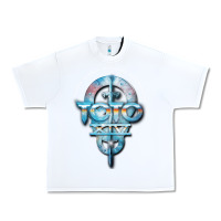 White toto black dwi Urban Heavy Tee - linhVisuals