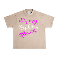 French Oak it's my birthday month party Urban Heavy Tee - linhVisuals