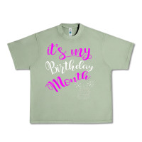 Oil Green it's my birthday month party Urban Heavy Tee - linhVisuals