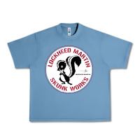 Pebble Blue skunks works adp roundel patch Urban Heavy Tee - linhVisuals