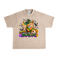 French Oak spooky horse Urban Heavy Tee - CowhideDigitalArt