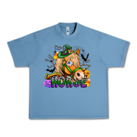 Pebble Blue spooky horse Urban Heavy Tee - CowhideDigitalArt
