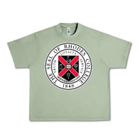 Oil Green Rhodes College Urban Heavy Tee - linhVisuals