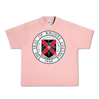 Salmon Rhodes College Urban Heavy Tee - linhVisuals