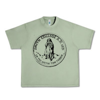 Oil Green Smith College Urban Heavy Tee - linhVisuals