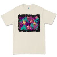 Halloween Trees And Turquoise Glitter Background Premium Tee | Teevron