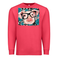 Cardinal gemstone and cowhide pig Premium Sweatshirt - RanaPortraitStore