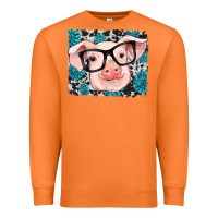 Carrot gemstone and cowhide pig Premium Sweatshirt - RanaPortraitStore