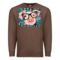 Chestnut gemstone and cowhide pig Premium Sweatshirt - RanaPortraitStore