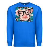 True Royal gemstone and cowhide pig Premium Sweatshirt - RanaPortraitStore