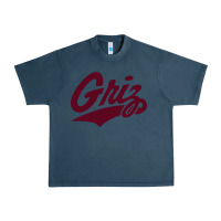 Midnight Navy montana griz basketball Urban Heavy Tee - linhVisuals