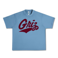 Pebble Blue montana griz basketball Urban Heavy Tee - linhVisuals