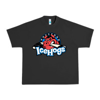 Pigment Black #the icehogs rockford Urban Heavy Tee - linhVisuals