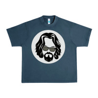 Midnight Navy big lebowski Urban Heavy Tee - linhVisuals