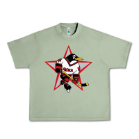 Oil Green red penguin 1990's russian Urban Heavy Tee - linhVisuals